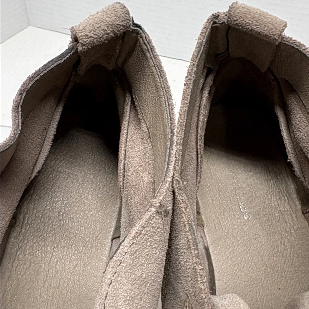 Tommy Bahama Evert Taupe Suede Desert Chukka Booties Women 9.5 Boho festival